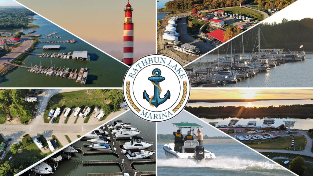 A collage of different boats and water activities.